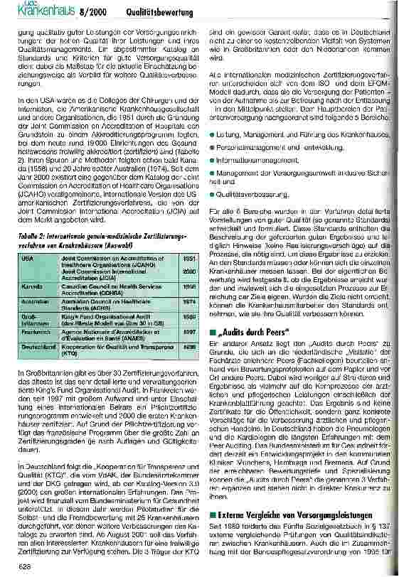 Vorschauseite 3: DIN ISO, EFQM, KTQ und andere Verfahren zur Qualitätsbewertung - eine Übersicht