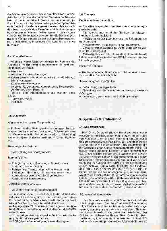 Vorschauseite 3: Pflege eines Patienten mit apoplektischem Insult, hypersensitivem Karotissinus und Alterdiabetes