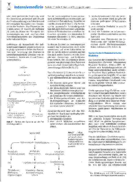Vorschauseite 3: Sepsis und Multiorganversagen - Ungelöste Probleme der modernen Intensivmedizin