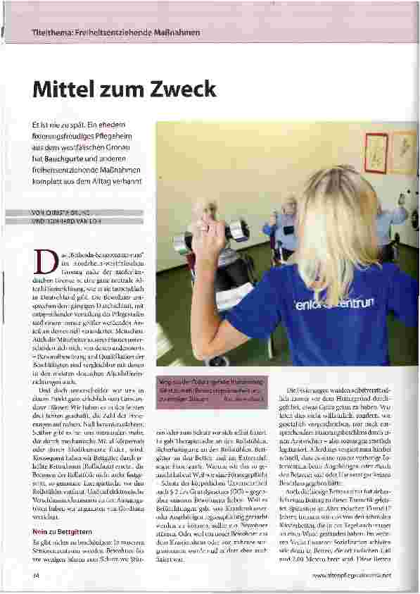 Vorschauseite 1: Mittel zum Zweck