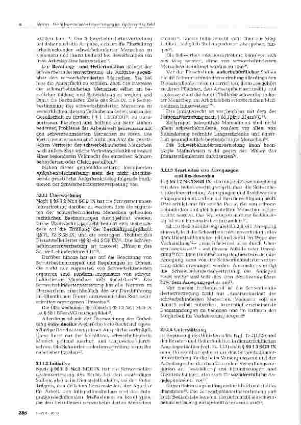 Vorschauseite 3: Die Schwerbehindertenvertretung in der Dienststelle - Ihre Stellung im tripolaren Kraftfeld Dienststellenleiter/Personalvertretung/gewerkschaftliche Vertrauensleute und zur Gleich…