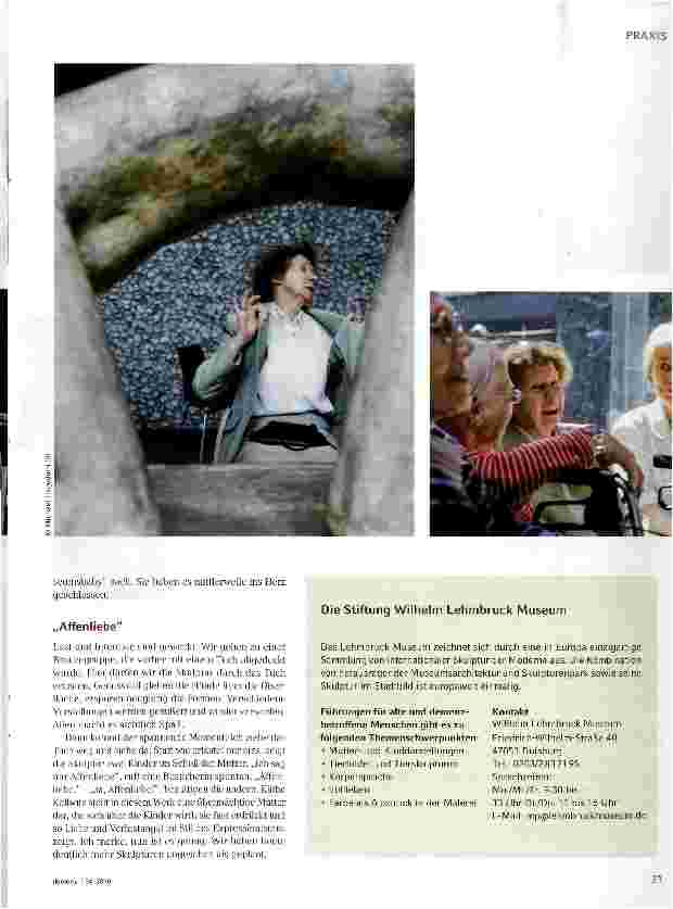 Vorschauseite 2: Kunstgenuss im Museum