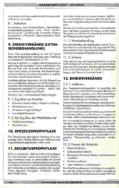 Vorschauseite 4: Grundsätze für eine Pflegeplanung bei orthopädischen Verbänden am RKU - Rehabilitationskrankenhaus Ulm