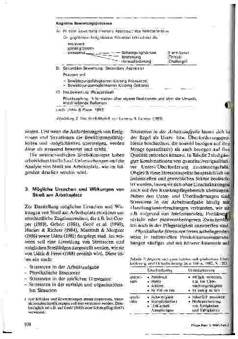 Vorschauseite 4: Streß und Streßbewältigung in der Krankenpflege