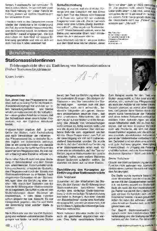 Vorschauseite 3: Aufgaben und Erfahrungen einer Kinderkrankenschwester in einer pädiatrischen Immundefekt-Ambulanz