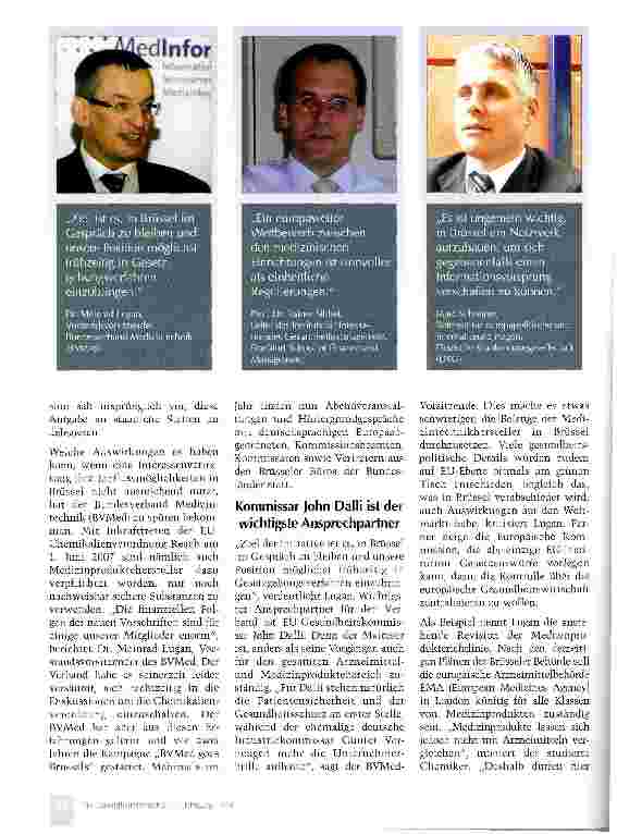 Vorschauseite 3: Mit einem Bein in Brüssel