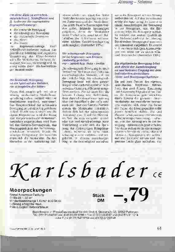 Vorschauseite 2: Atmung - Stimme - Bewegung -Das Konzept Schlaffliorst-Andersen