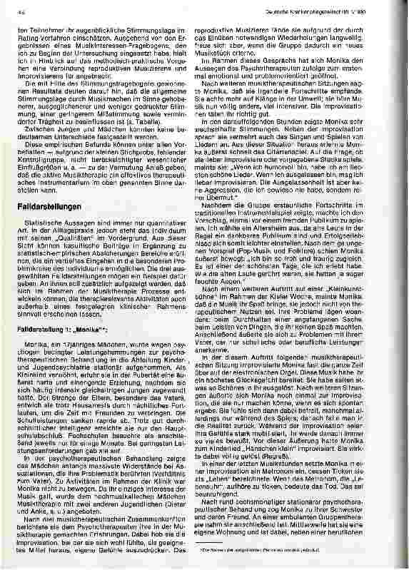 Vorschauseite 4: Was leistet Musiktherapie? Aus der musiktherapeutischen Arbeit mit Kindern und Jugendlichen