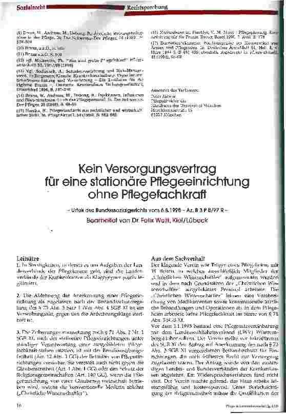 Vorschauseite 4: Zur Eigenverantwortung in der Pflege bei postoperativer Mobilisation