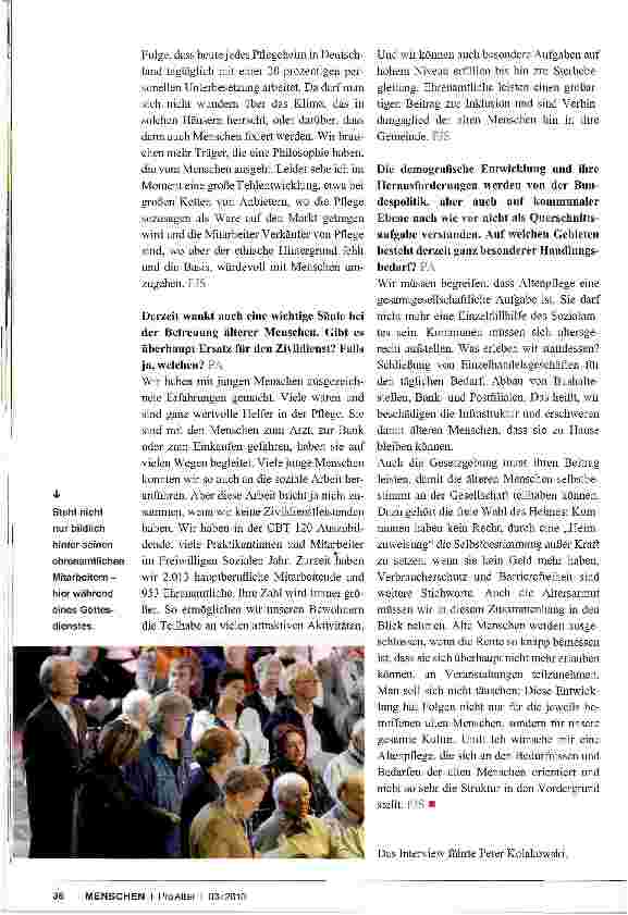 Vorschauseite 5: DIE PFLEGEBATTERIE IST EIN AUSLAUFMODELL!
