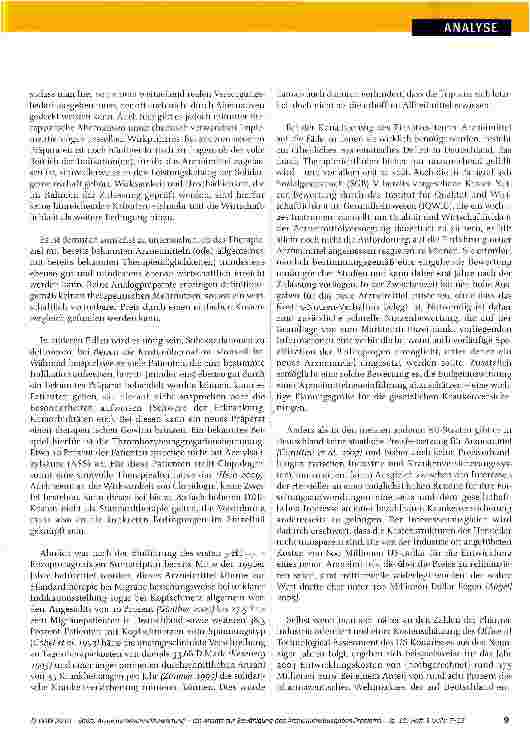 Vorschauseite 3: Arzneimittelschnellbewertung - ein Ansatz zur Bewältigung des Arzneimittelausgaben-Problems