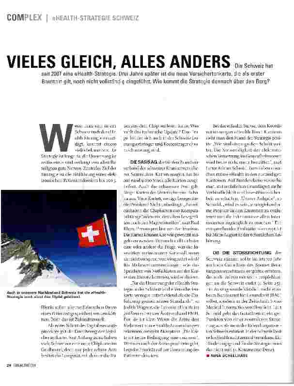 Vorschauseite 1: VIELES GLEICH, ALLES ANDERS