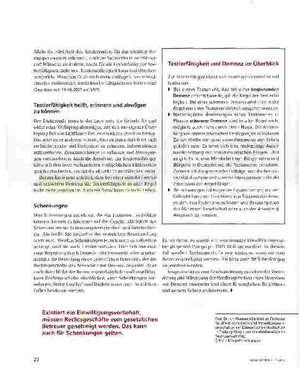 Vorschauseite 3: Streitfall Testament