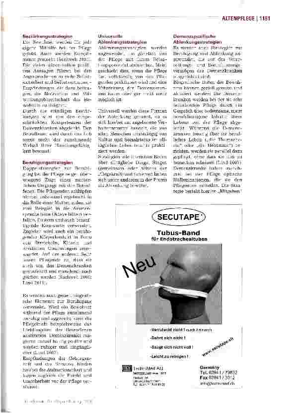 Vorschauseite 2: Pflegen und Beruhigen ergänzen sich