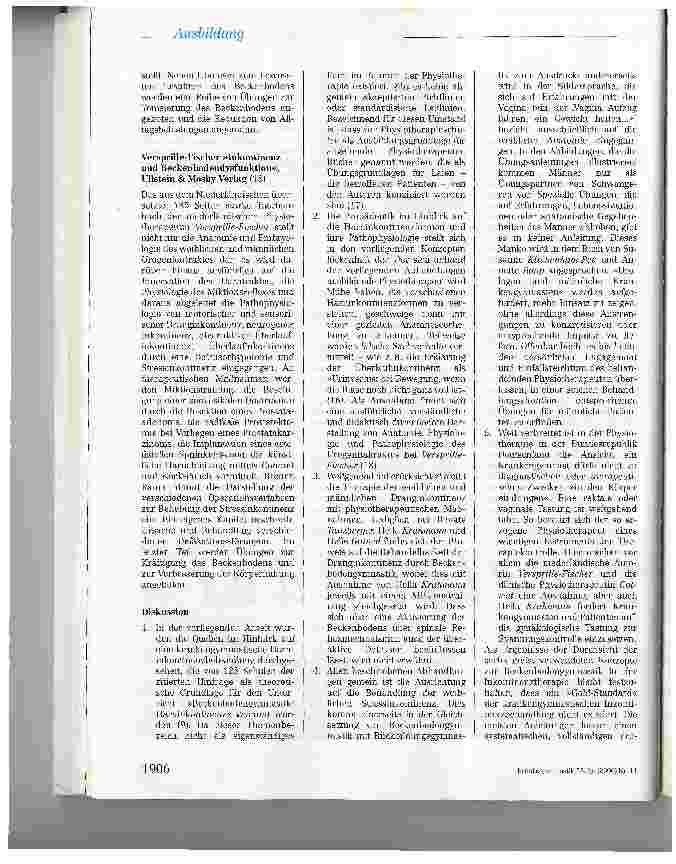 Vorschauseite 4: Physiotherapeutische Harninkontinenzbehandlung: Ausbildungssituation und Unterrichtskonzepte
