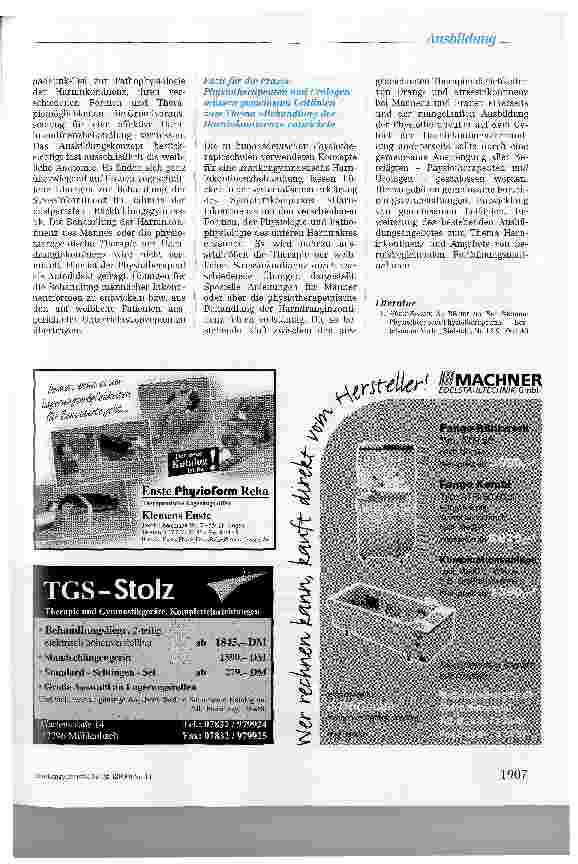 Vorschauseite 5: Physiotherapeutische Harninkontinenzbehandlung: Ausbildungssituation und Unterrichtskonzepte