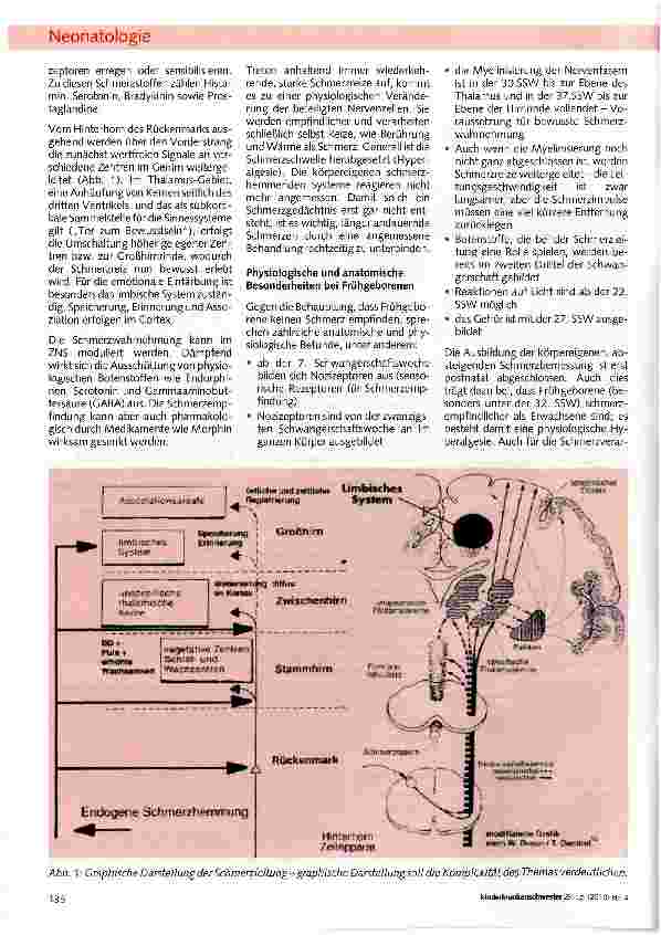 Vorschauseite 4: Schmerzerfassung und Schmerztherapie bei Frühgeborenen
