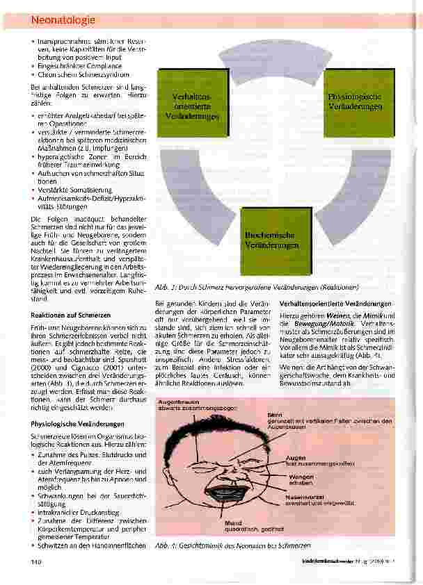 Vorschauseite 6: Schmerzerfassung und Schmerztherapie bei Frühgeborenen
