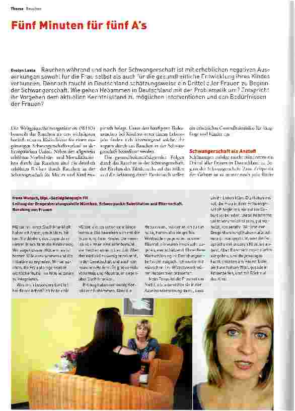 Vorschauseite 1: Fünf Minuten für fünf As