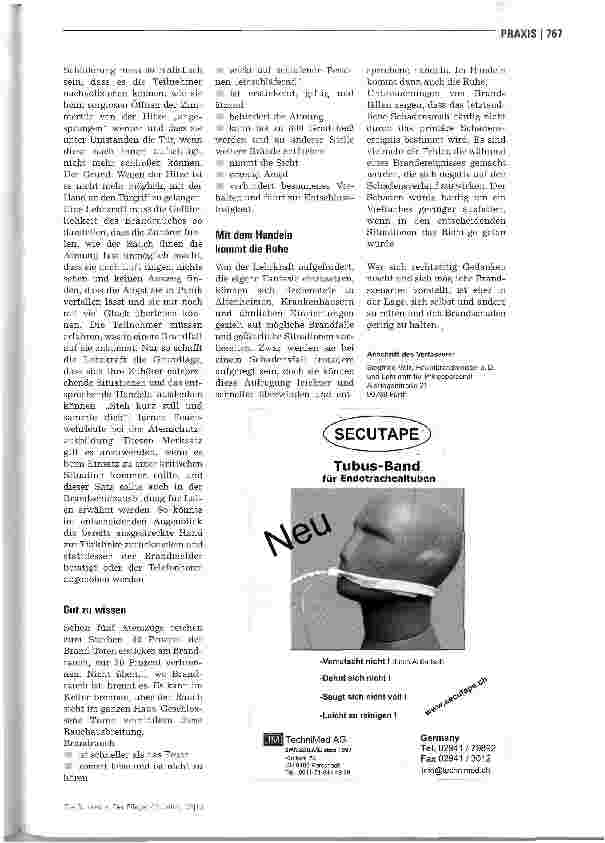 Vorschauseite 4: Ruhe bewahren - wie geht das?