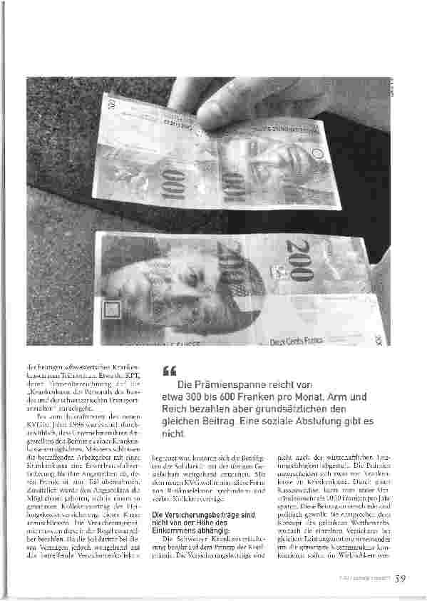 Vorschauseite 2: «Kein Mensch würde dieses komplizierte System neu schaffen. .. »