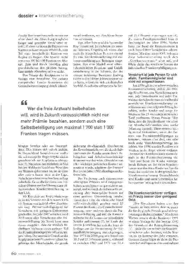 Vorschauseite 3: «Kein Mensch würde dieses komplizierte System neu schaffen. .. »