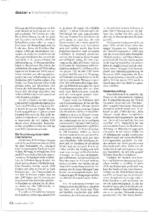 Vorschauseite 5: «Kein Mensch würde dieses komplizierte System neu schaffen. .. »
