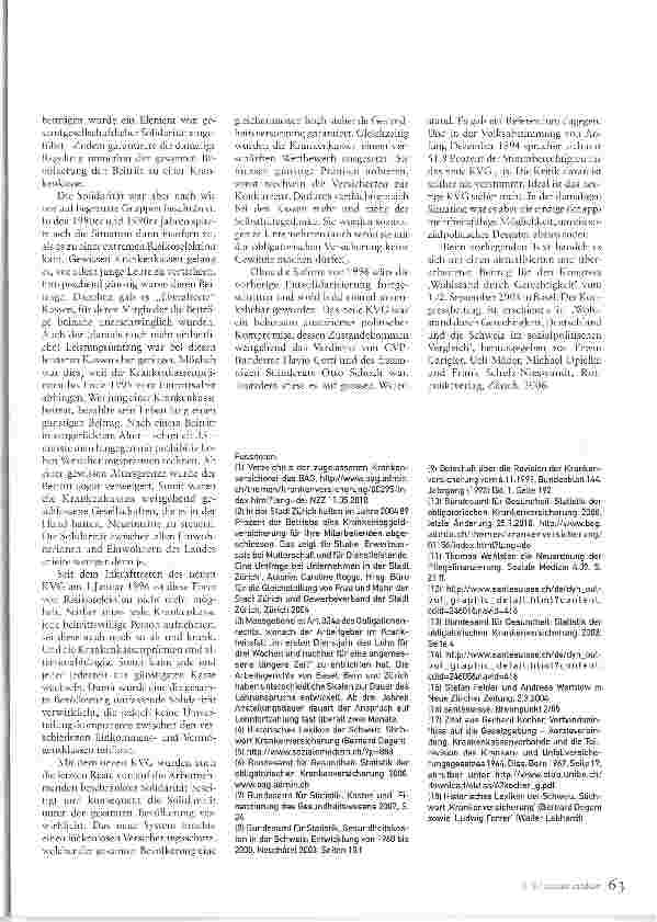 Vorschauseite 6: «Kein Mensch würde dieses komplizierte System neu schaffen. .. »