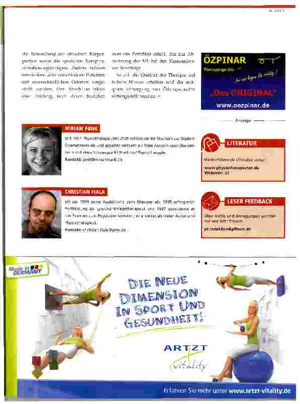 Vorschauseite 3: Manuelle Lymphdrainage