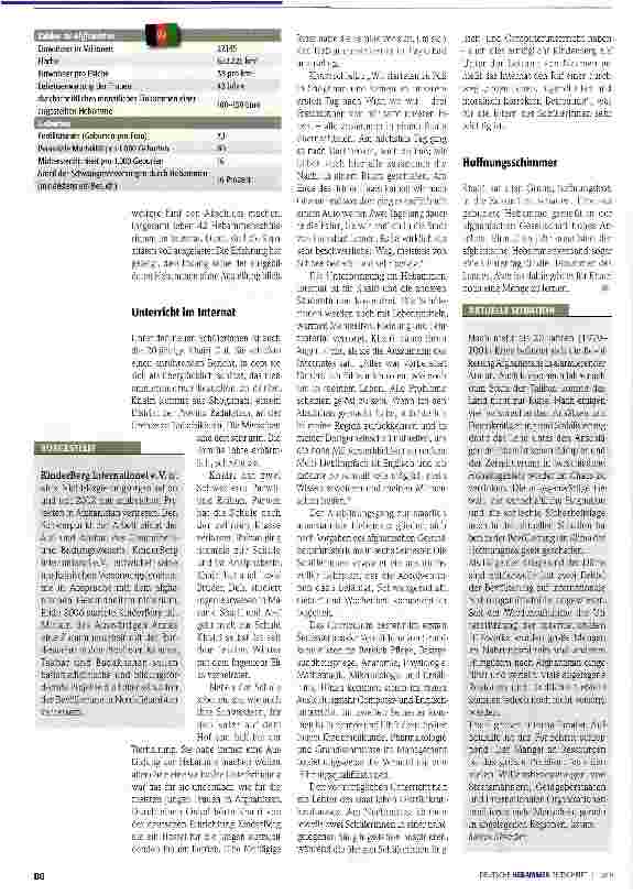 Vorschauseite 3: Ein Internat für Hebammen in Afghanistan