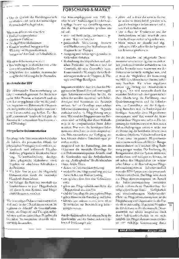 Vorschauseite 2: Dokumentation im Wandel der Zeit