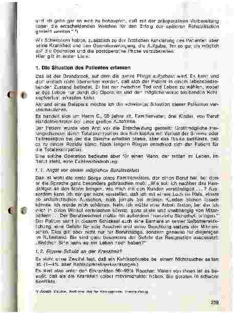 Vorschauseite 2: Pflege von Patienten mit Kehlkopfkarzinom 1. Teil