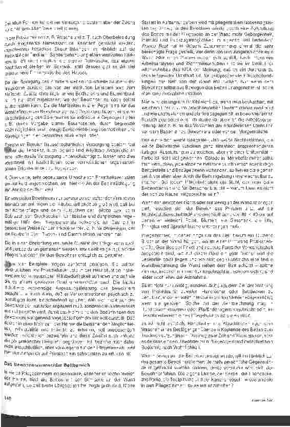 Vorschauseite 2: Die Erhaltung von Individualität und Intimität für den alten Menschen als Problem stationärer Altenhilfe