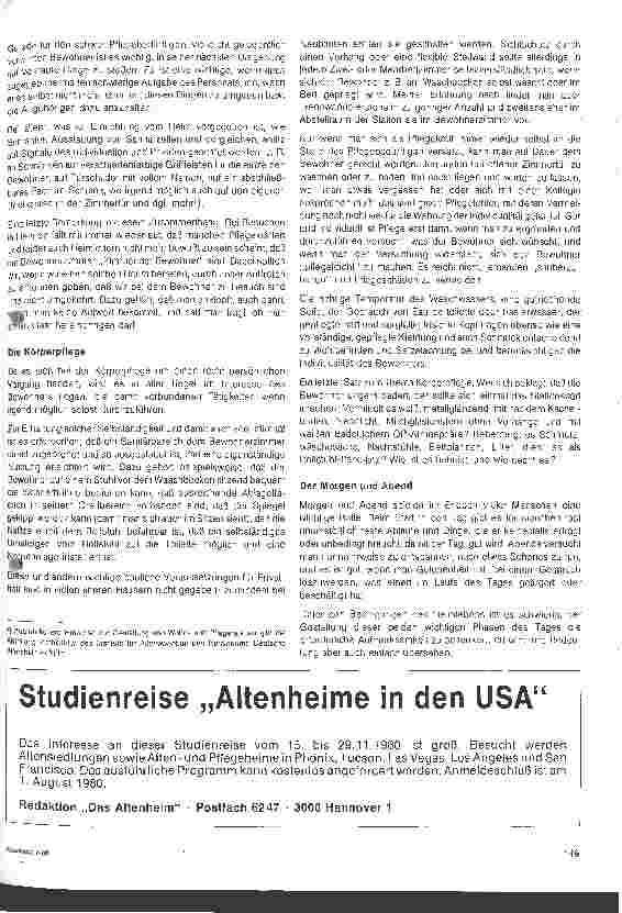 Vorschauseite 3: Die Erhaltung von Individualität und Intimität für den alten Menschen als Problem stationärer Altenhilfe