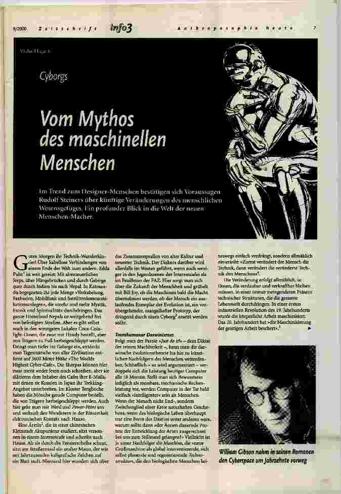 Vorschauseite 1: Vom Mythos des maschinellen Menschen