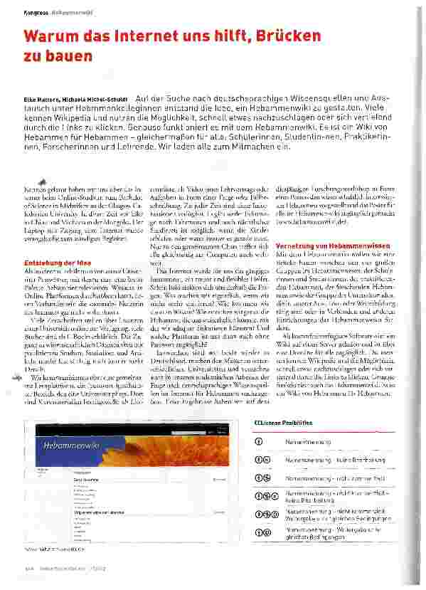 Vorschauseite 1: Warum das Internet uns hilft, Brücken zu bauen