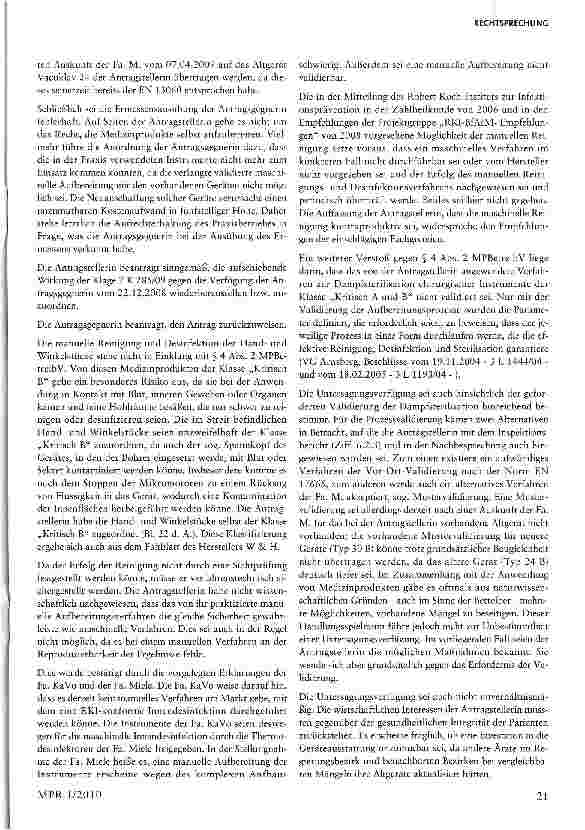 Vorschauseite 4: Hygienische Aufbereitung von Medizinprodukten