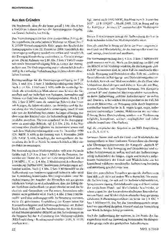 Vorschauseite 5: Hygienische Aufbereitung von Medizinprodukten