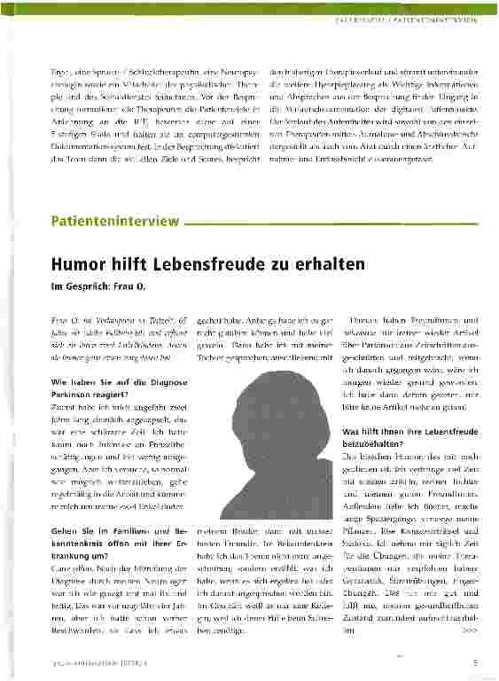 Vorschauseite 5: PARKINSON-SYNDROME