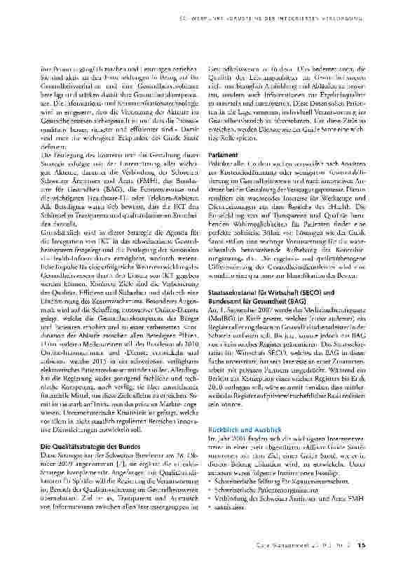 Vorschauseite 2: Guide Sante zum Zweiten