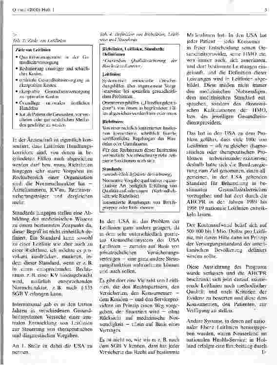 Vorschauseite 2: Medizinische Leitlinien - Instrumente des Qualitätsmanagements?