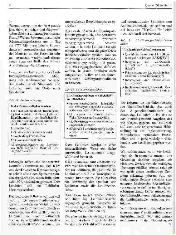 Vorschauseite 5: Medizinische Leitlinien - Instrumente des Qualitätsmanagements?
