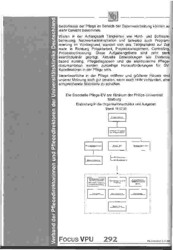 Vorschauseite 5: Verband der Pflegedirektorinnen und Pflegedirektoren der Universitätsklinika Deutschland (VPU)