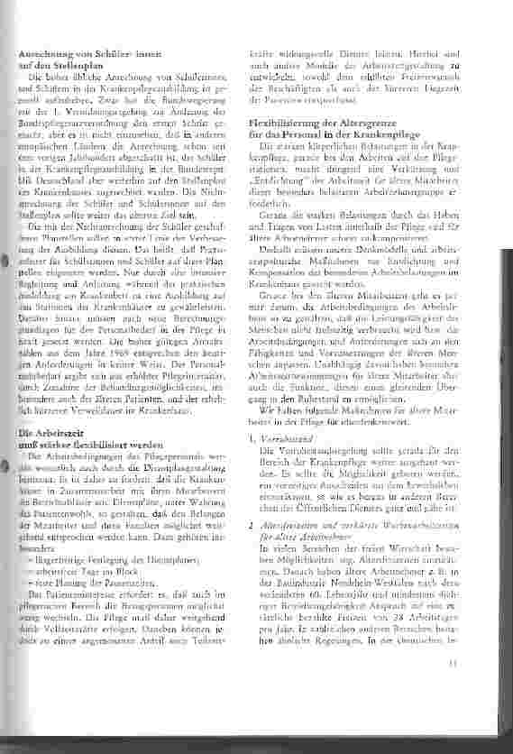 Vorschauseite 2: Vorschläge zur Verbesserung der Pflegesituation