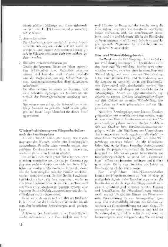Vorschauseite 3: Vorschläge zur Verbesserung der Pflegesituation