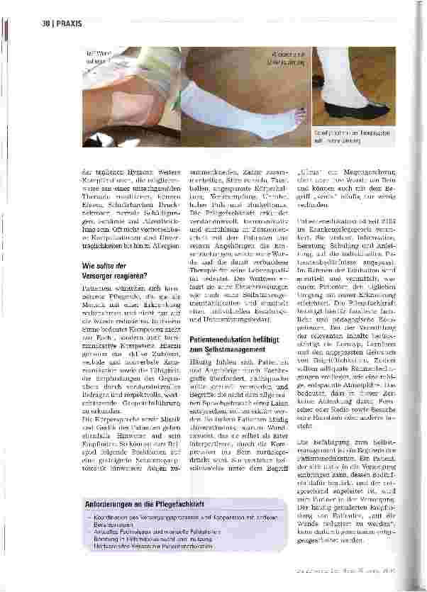 Vorschauseite 3: Auf Tuchfühlung mit der Therapie
