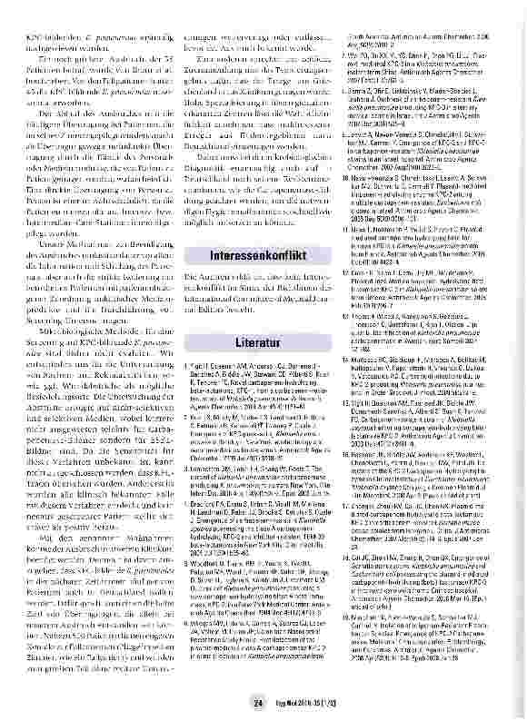 Vorschauseite 4: Nachweis von Klebsiella-pneumon/ae-Carbapenemase in einem deutschen Universitätsklinikum