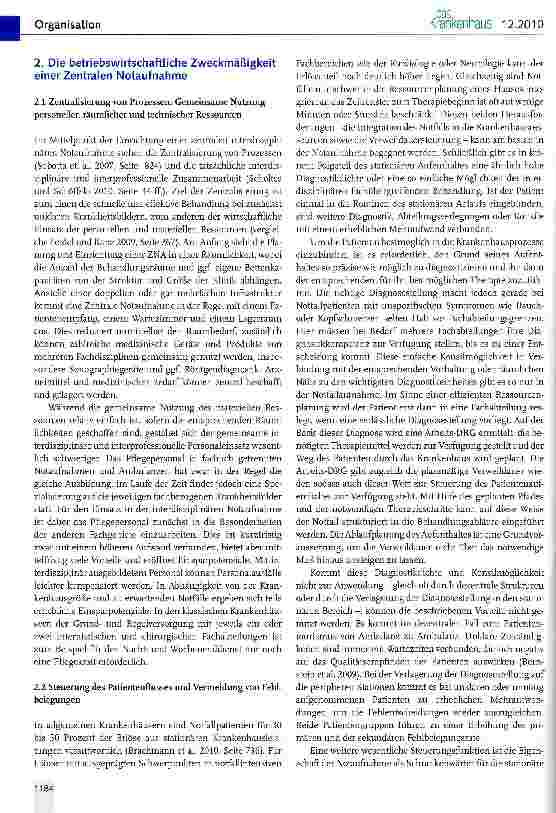 Vorschauseite 2: Sicherstellung der flächendeckenden Notfallversorgung