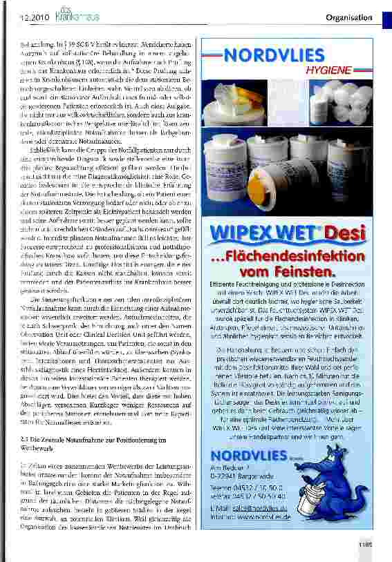 Vorschauseite 3: Sicherstellung der flächendeckenden Notfallversorgung