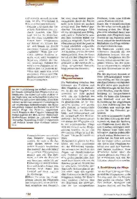 Vorschauseite 5: Psychosomaktik und Psychotherapie Der psychiatrische Pflegeprozess